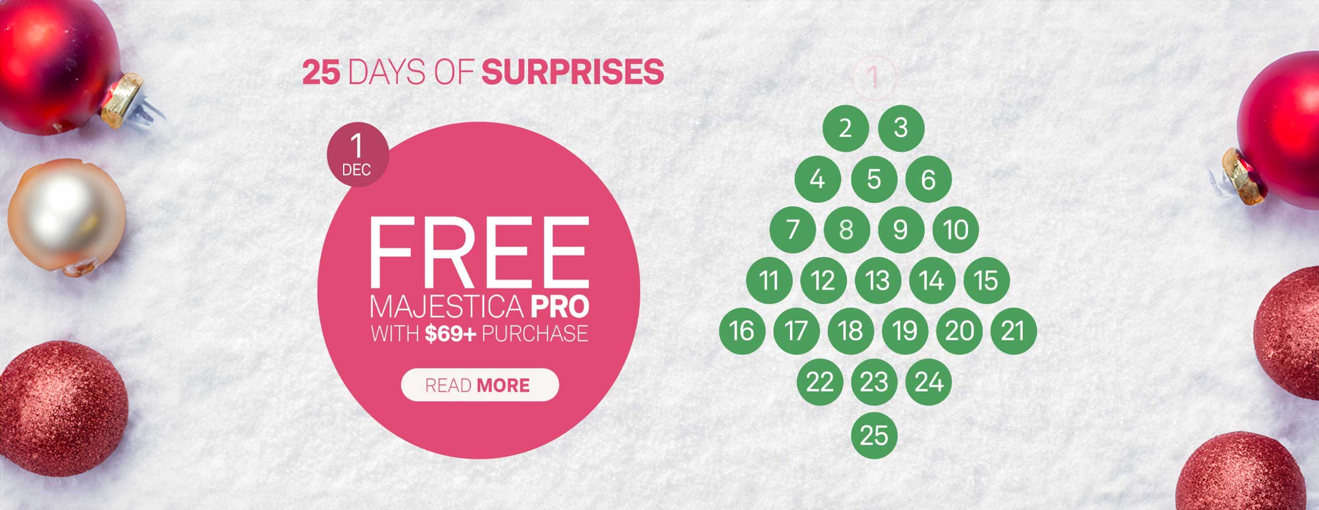 25 Days of Surprises - Dec 1, 2024
