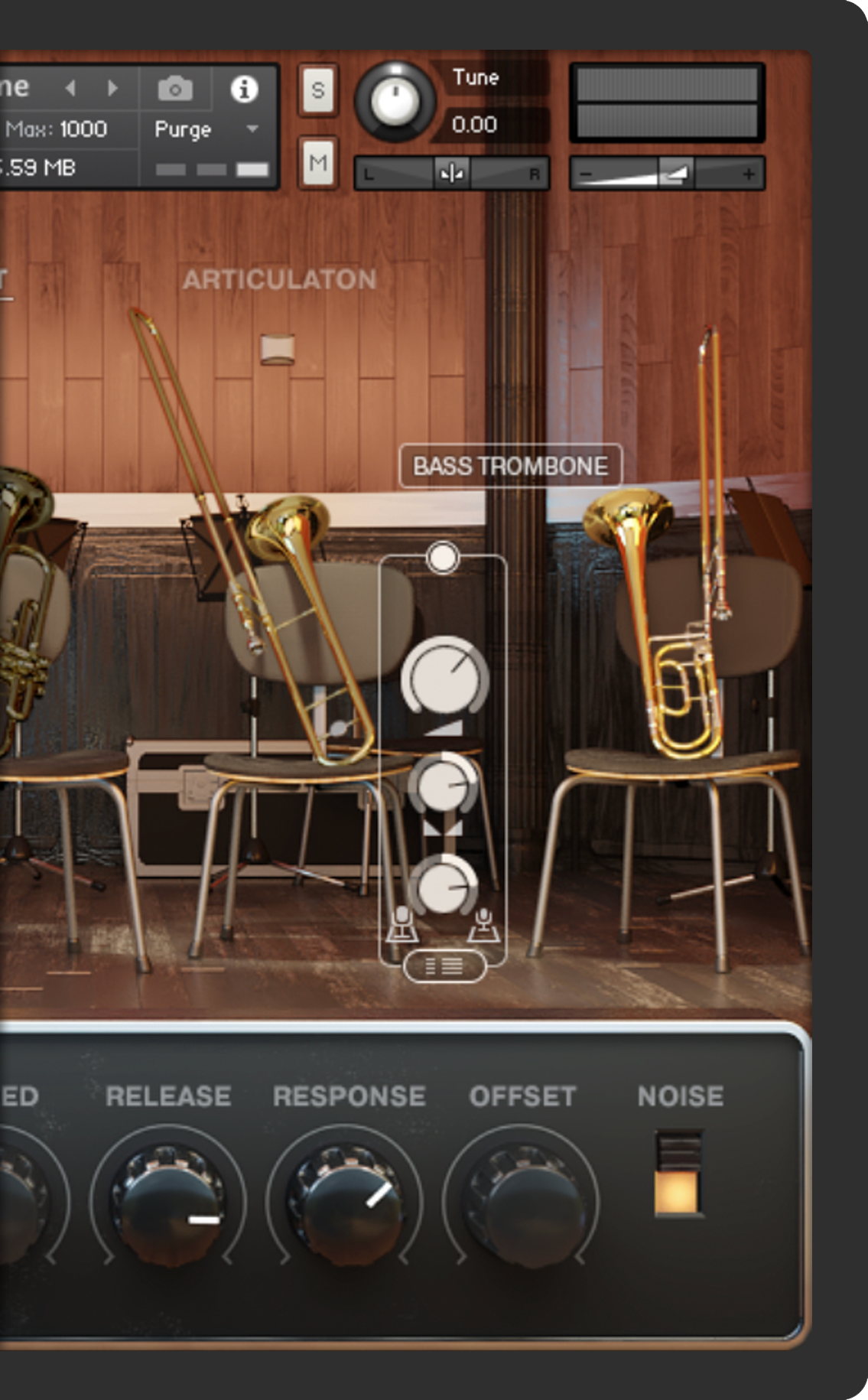 Soulful Studio Bass Trombone