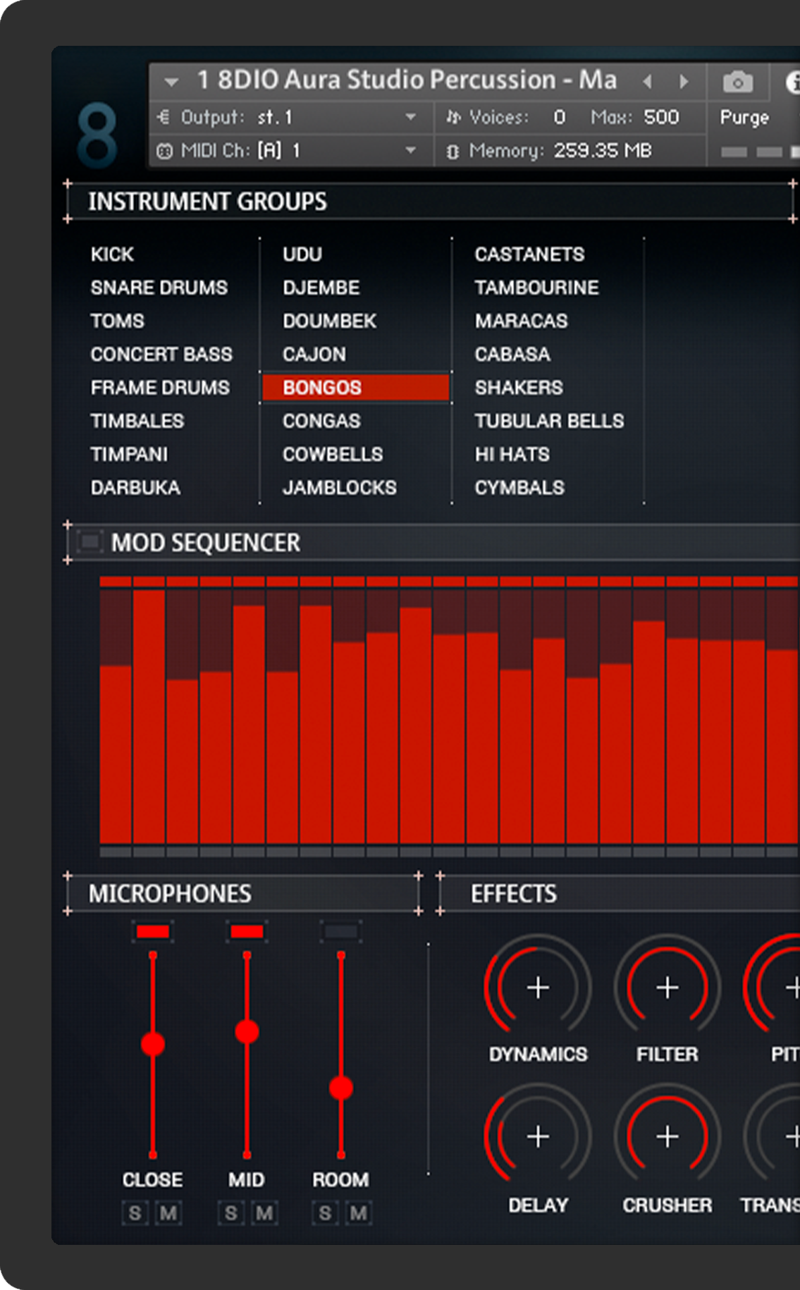 Studio Percussion Bundle